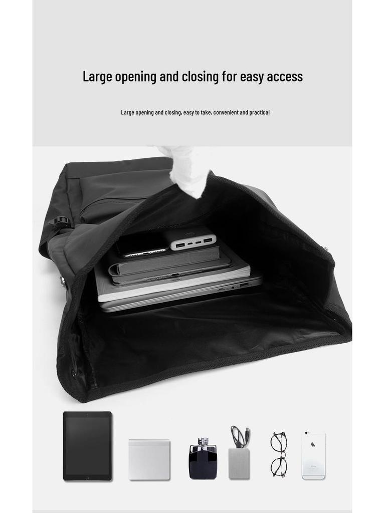 Men's Multifunctional Large Capacity Nylon Laptop Backpack