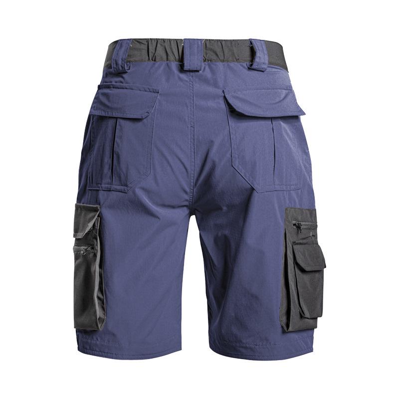 Men's Lightweight Quick-Dry Tactical Shorts - Breathable, Elastic, Fast-Drying Outdoor Workwear & Mountaineering Pants