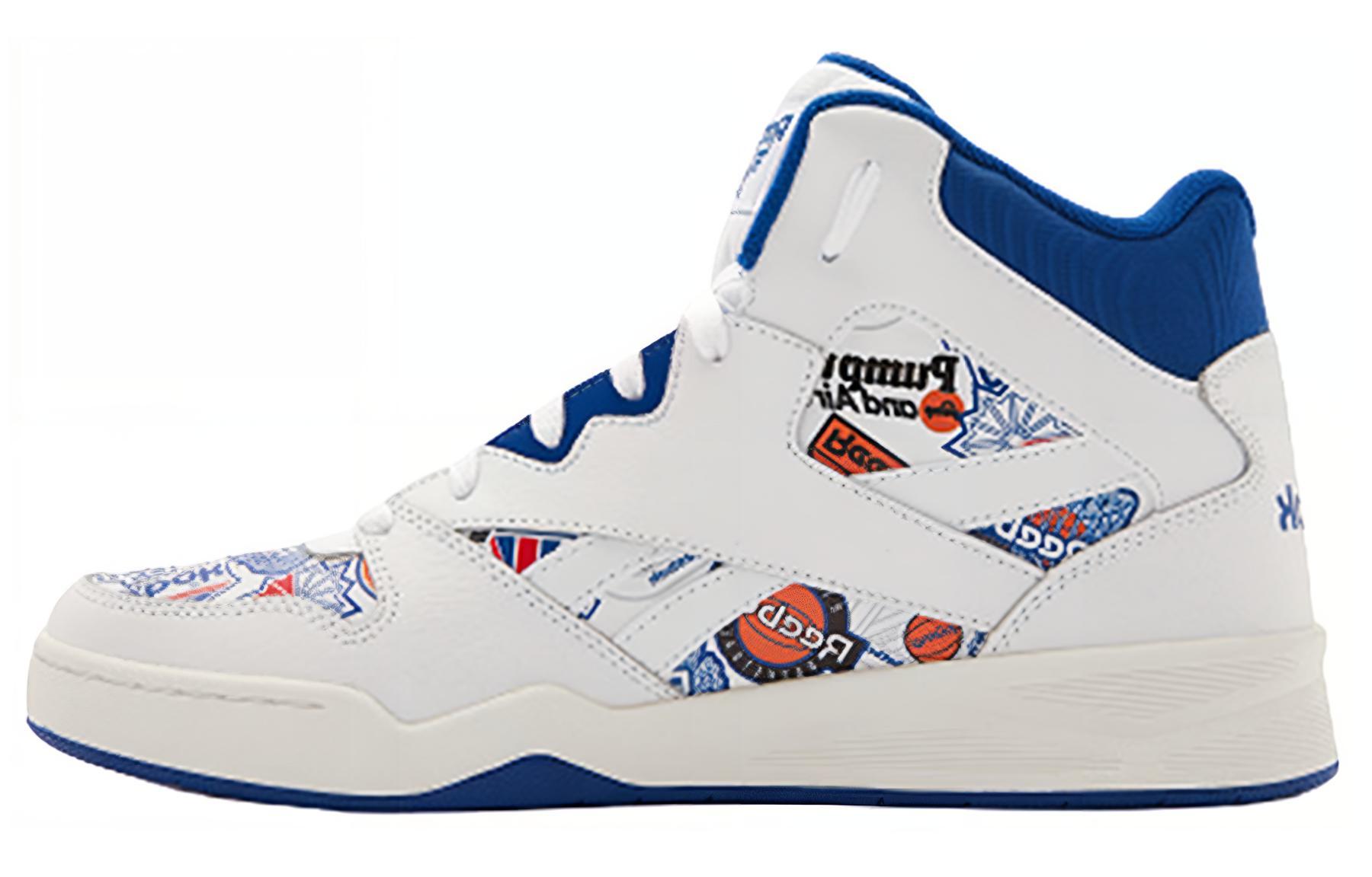 Reebok Royal BB4500 HI2 Sport Shoes White/Blue Q46589 36