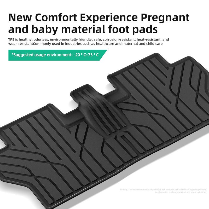 Daihatsu MOVE RHD Floor Mats & Dirt-Proof Trunk Liner - TPE, Cross-Border