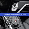2025 Hot Car Badge Interior Decals Sticker Emblem Accessories For BMW 50th Kith F30 F10 E90 E46 E60 E70 E39 E36 E87 X7 E92 E91 E