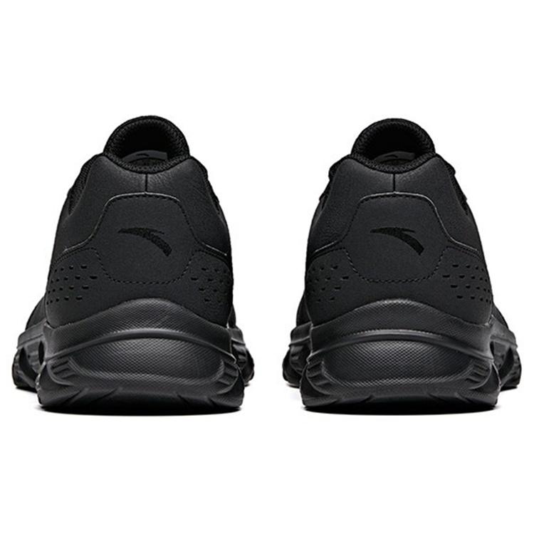 Anta Running Series Sneakers Leather 'Black Gold' Men's 91835529-9