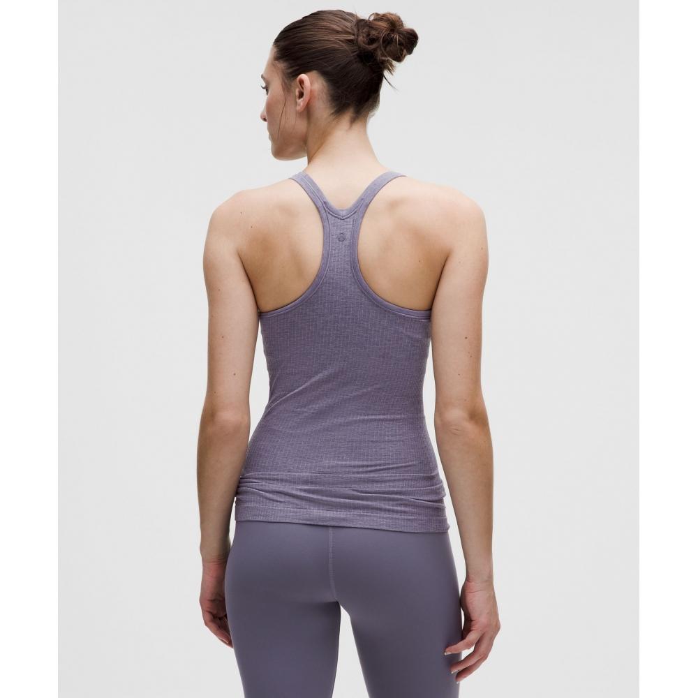 Lululemon EBB To Street Tank Top  Light Support  B C Cup Grape Mist