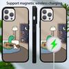 Lovely J-Joguman Studios  Phone Case For iPhone 14,16,15,13,17,12,Plus,Pro,Max Magnetic For Magsafe Frosted Cover