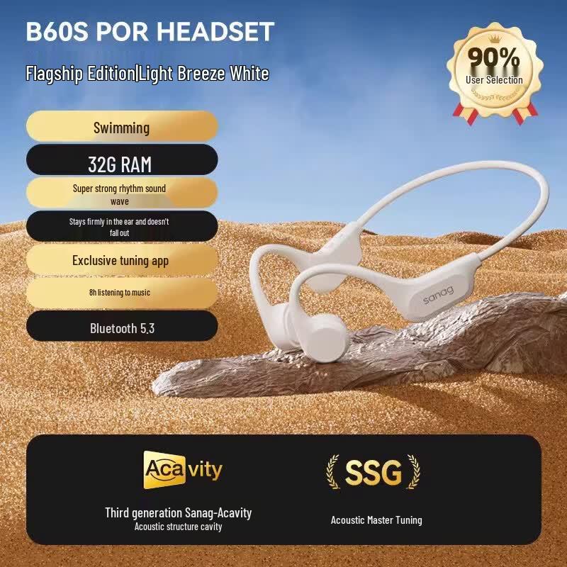 

Saina B60S Pro Bone Conduction Sports Headphones