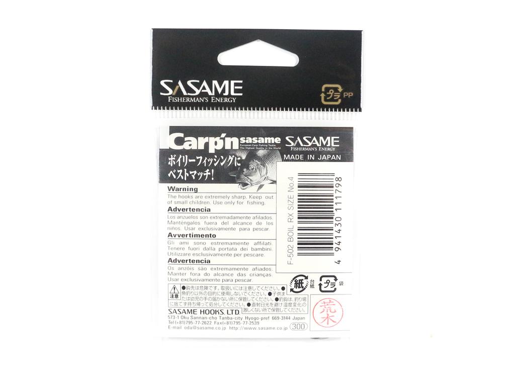 Sasame F-502 Boil RX Bait Hook Size 2 (1781)