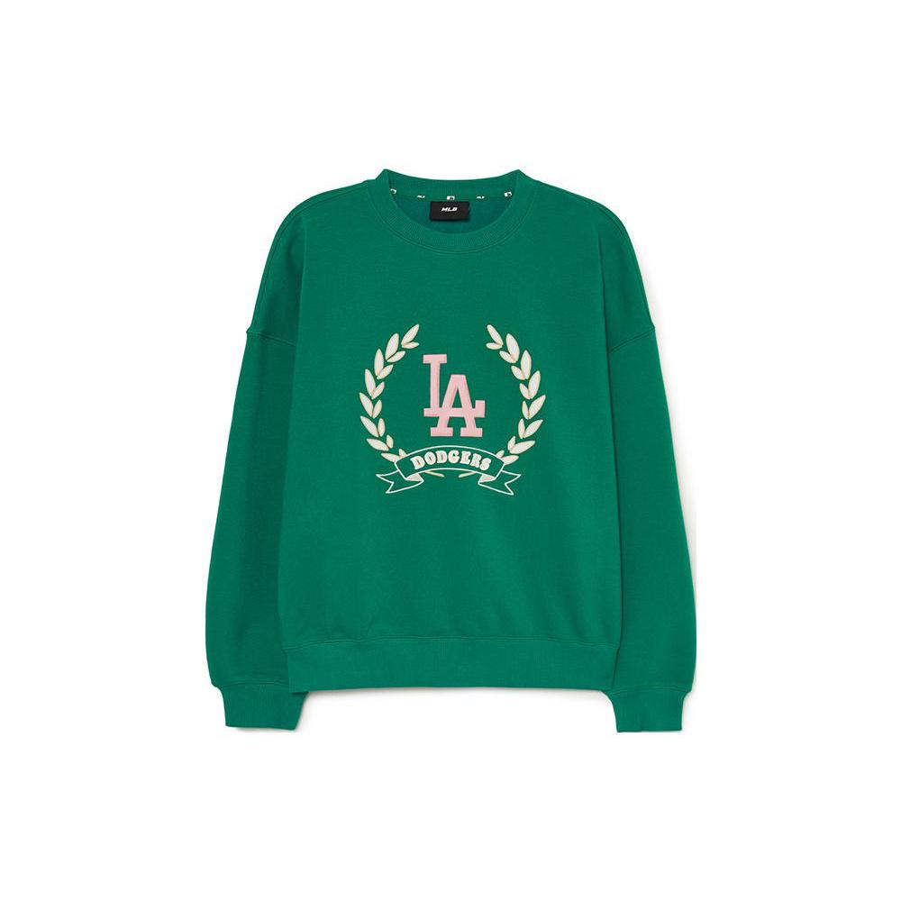 

New MLB College Style Series Sweatshirts Women s Light Green 3FMTG0134-07GNL S