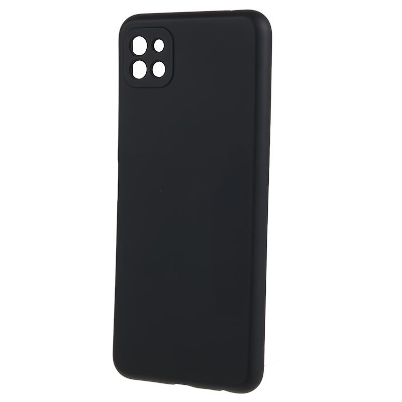 For Samsung Galaxy A22 5G (EU Version) Fiber Lining Rubberized TPU Cover Drop Resistant Phone Case