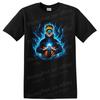 Minato Namikaze Anime T-Shirt Blaue Flamme Ninja Krieger Energie Grafik T-Shirt Geschenk