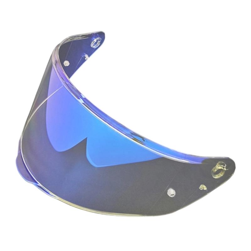 Curved PC Helmet Lens, Front Panel with Side Mount Holes for Daily Use and Travel Gear Care for FF820 RAPID III