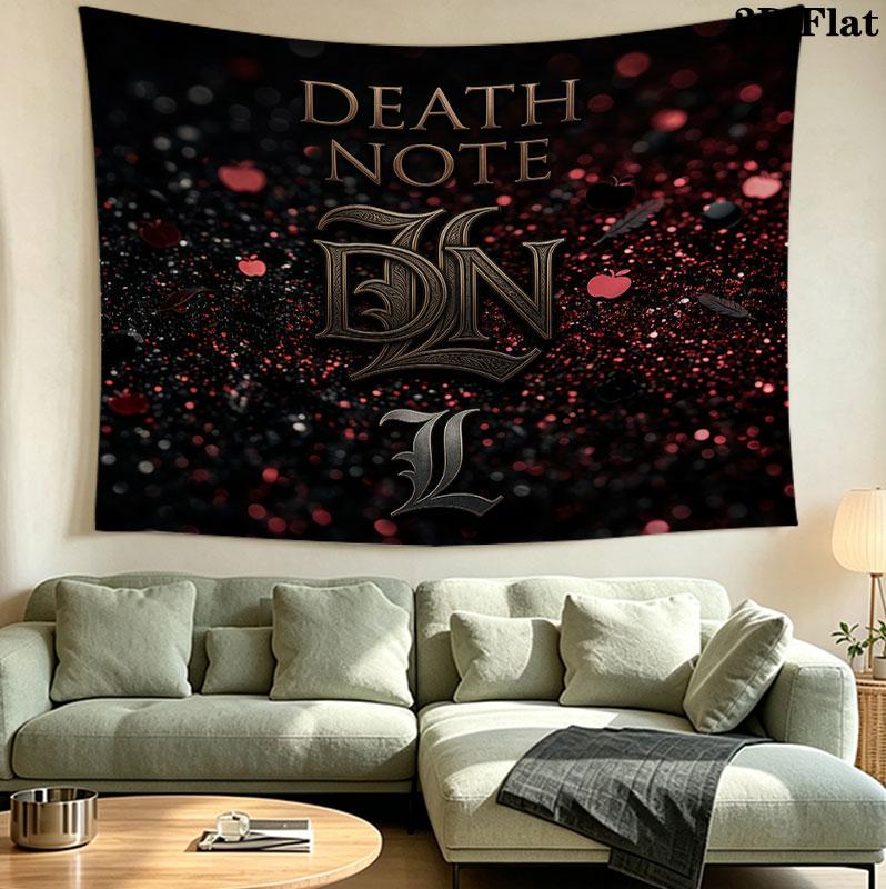 Black Clover Wandteppich Ästhetischer Wandbehang Bedruckter Stoffdecke Dekorative Wandteppiche Für Schlafzimmer Wohnzimmer Heimdekoration