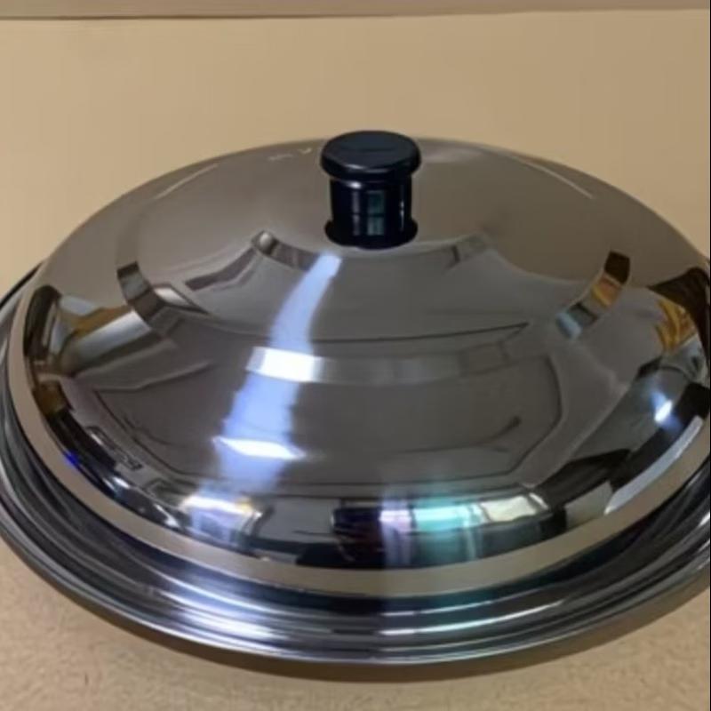 

MingZhanXuan 30cm Visible Stainless Steel Pot Lid