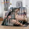 2025 New Style Final Fantasy Games Cloud Tifa Aerith Sephiroth Blanket,Soft Throw Blanket for Home Bedroom Bed Sofa Cover Kids