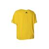 Adidas Round Neck Breathable Casual Basketball Short Sleeve T-Shirt Men Tops Misty-Yellow GK8613