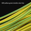BVR Yellow Green Solar Photovoltaic Grounding Wire Terminals Hole Size 9mm