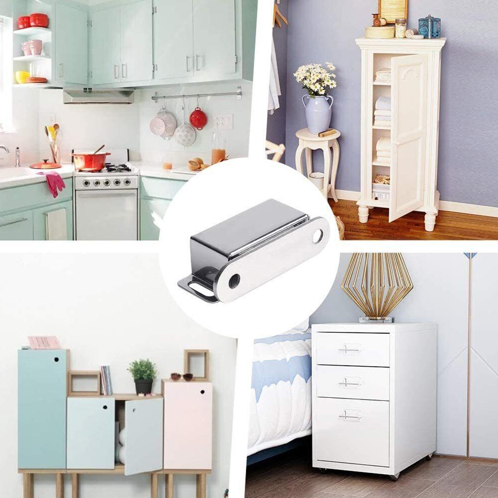 304 Rostfritt Stål Magnetlås Skåp Kraftigt Skåp