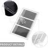 Mini Picture Frame for 2x3 Films, 3 Grid Clear Table Photo Frame for Mini Photo tant Film