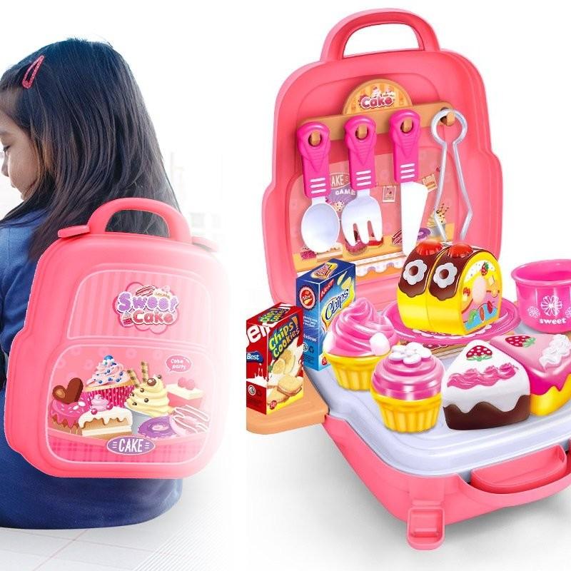 Versatile Children's Backpack Toy Set With Realistic Repair Tools For Imaginative Play