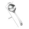 Stainless Steel Deepen Tablespoons Soup Ladle Long Handle Large Ramen Bouillon Spoon Kitchen Tableware Cooking Utensils
