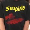 Maglietta Film Horror Suspiria, Maglietta Cult Classic Film Giallo, Maglietta Grafica Horror Vintage Anni '70, Maglietta Fan Horror Retrò Anni '90