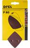 Velcro iron sandpaper 102 x 152 , P80