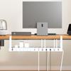 Space Saving Retractable Cable Storage Rack No Drilling Under Desk Cable Shelf  Computer Desk