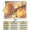Kimetsu No Yaiba Zenitsu Anime Blanket  Flannel Vintage Warm Throw Blankets for Chair Covering Sofa Decoration