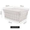 Spot large storage basket Fabric removable storage basket Household desktop snack storage basket