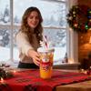 Christmas Cup 420ml Winter Holiday Travel Mug Double Wall Travel Coffee Mug For Women Men Kids Adults Children Family Friends