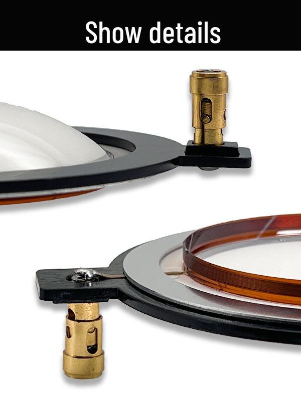 75-core High-Frequency Diaphragm Speaker with 74.5mm High-Molecular Voice Coil - Stage Audio Accessory