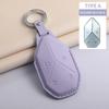 Pu Leather Car Key Case Cover For Byd Formula Leopard Super 5 Super 8 Super 3 9 Car Keychain Cover Shell Garnish Car Accessories