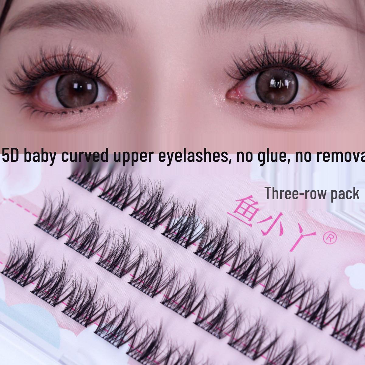 Yu Xiaoya Large Capacity Easy-Apply No-Glue Three-Step Natural False Eyelashes