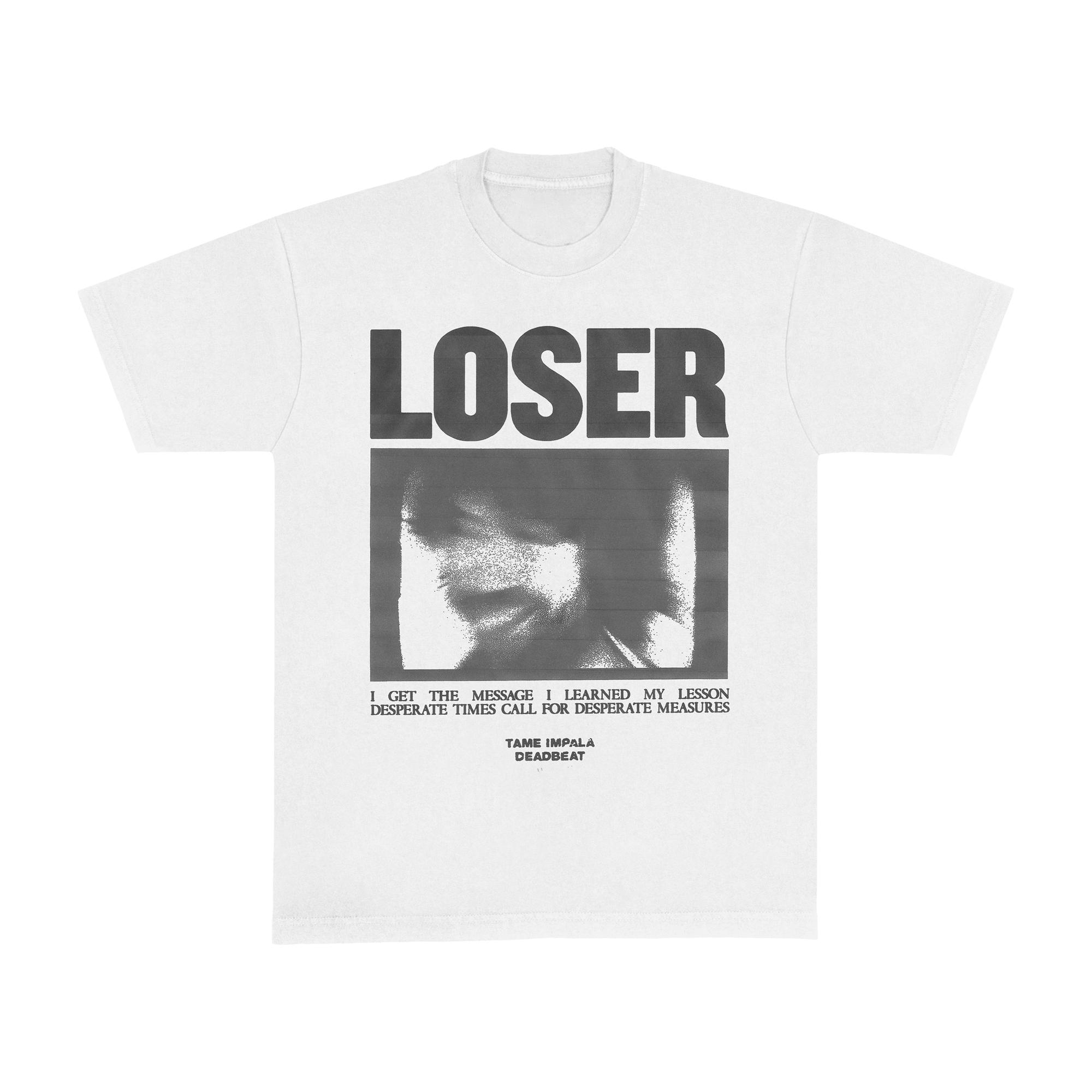 

Tame Impala Song Loser 2025 T Shirt Album Deadbeat Men/women Clothing Harajuku High Quality Tops Cotton Tshirts for Fans Gifts 4XL