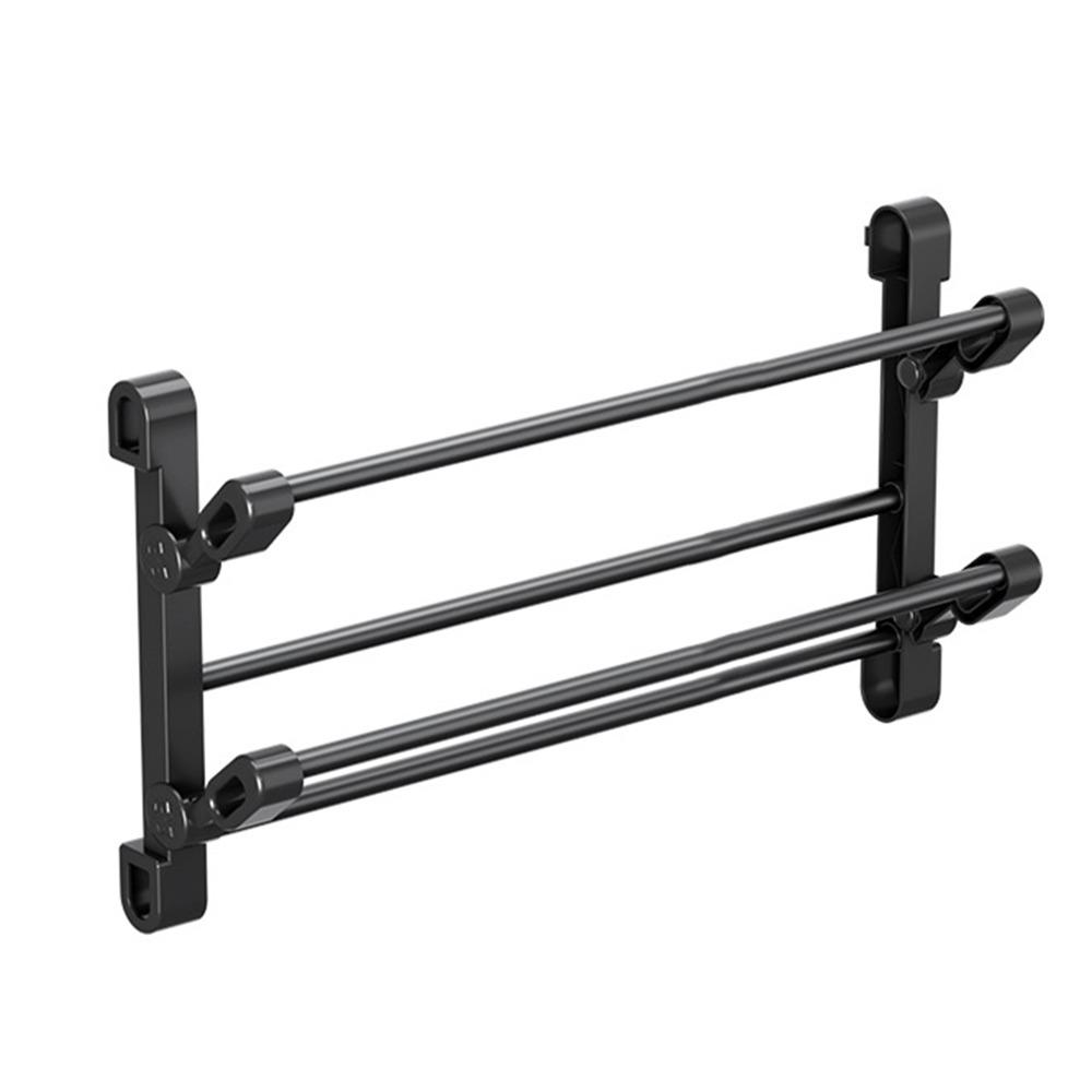 Wall Mounted Folding Slippers Rack Double Layer Bathroom Shoe Rack  Bathroom