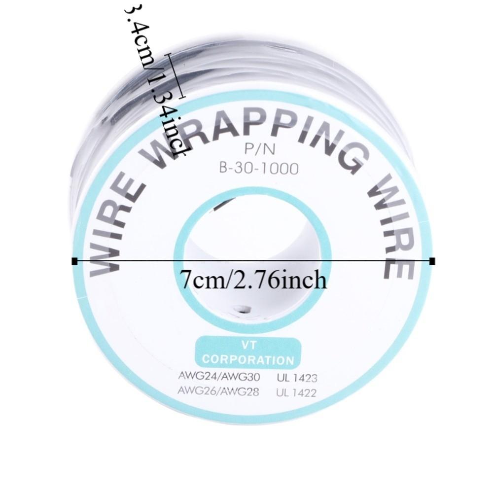 30AWG Cable Single Core Strand 0.25mm Tin Plated Copper Wire Wire Wrapping Wire  DIY PCB Soldering