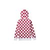 Vans Exclusive Checkerboard Hoodie Men Hoodie Red White VN0A4URI0PZ