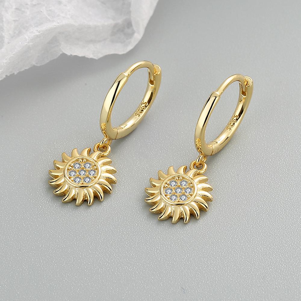 

Танциз стерлингового серебра 925 пробы циркон серьги серьги-капли для женщин подарки на свадьбу золотой