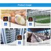 1500W 110-220V 10A Electronic Temperature Humidity Controller Socket Wall Mounted Smart Temperature Humidity Control Switch Fuel Injectors 6