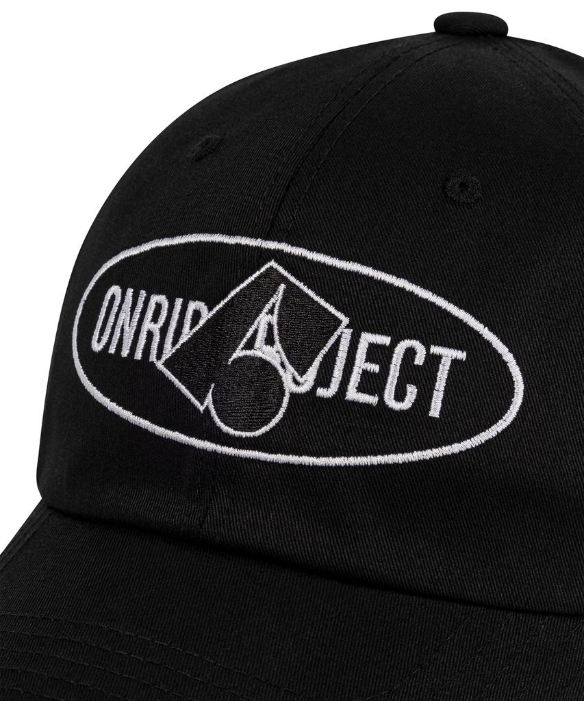 ONRIDPROJECT Gabardine Ball Cap - Black