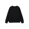 ANTA Sweatshirts Unisex Black Crew Neck Moderate Regular 172248706-4
