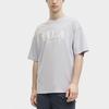 Fila Letter American Vintage Loose Short Sleeve Drop Shoulder T-Shirt Unisex T-Shirt Lavender Light-Purple F51U419102F-PU