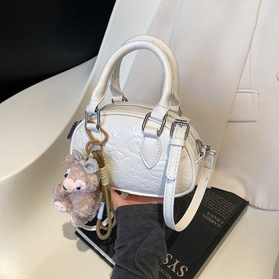 Versatile Bag Women's Autumn and Winter Retro Fashion Portable Pillow Bag Niche Commuter Messenger Women's Shoulder Bag