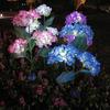 Hydrangea Solar-Powered Outdoor Flower Lamp: Cross-border Waterproof Decorative Light for Lawn and Courtyard.