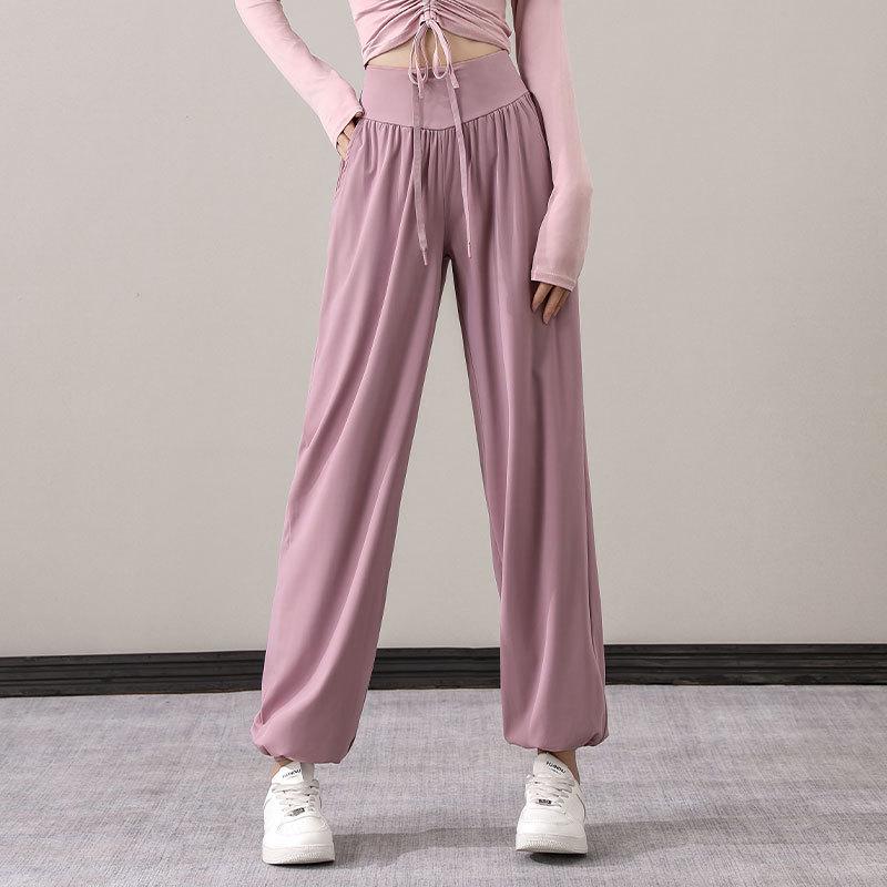 Women's 2024 Outdoor Sportswear Set - Quick-Drying Ice Silk Hiking & Yoga Pants