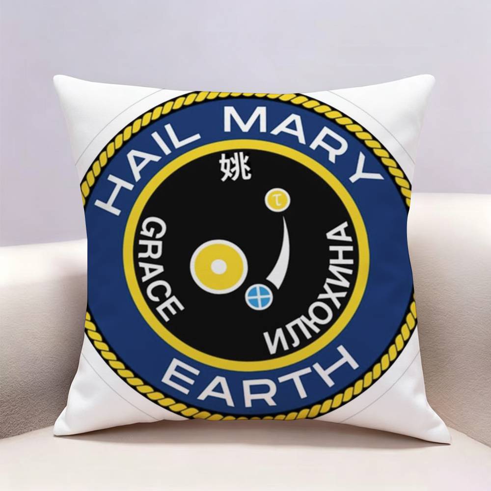 PProject Hail Mary RRyan Gosling  Doublesided print Pillow Case Pattern Printed Pillowcase For Living Room Sofa Cushion Cover