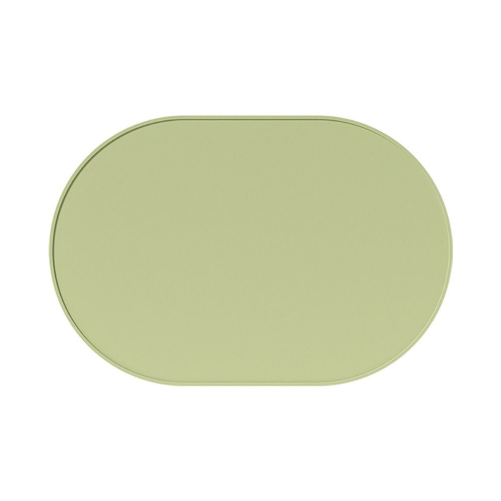 Food Grade Silicone Dining Mat Heat Resistant Solid Color Insulated Placemats Anti Scald High Temperature Resistan