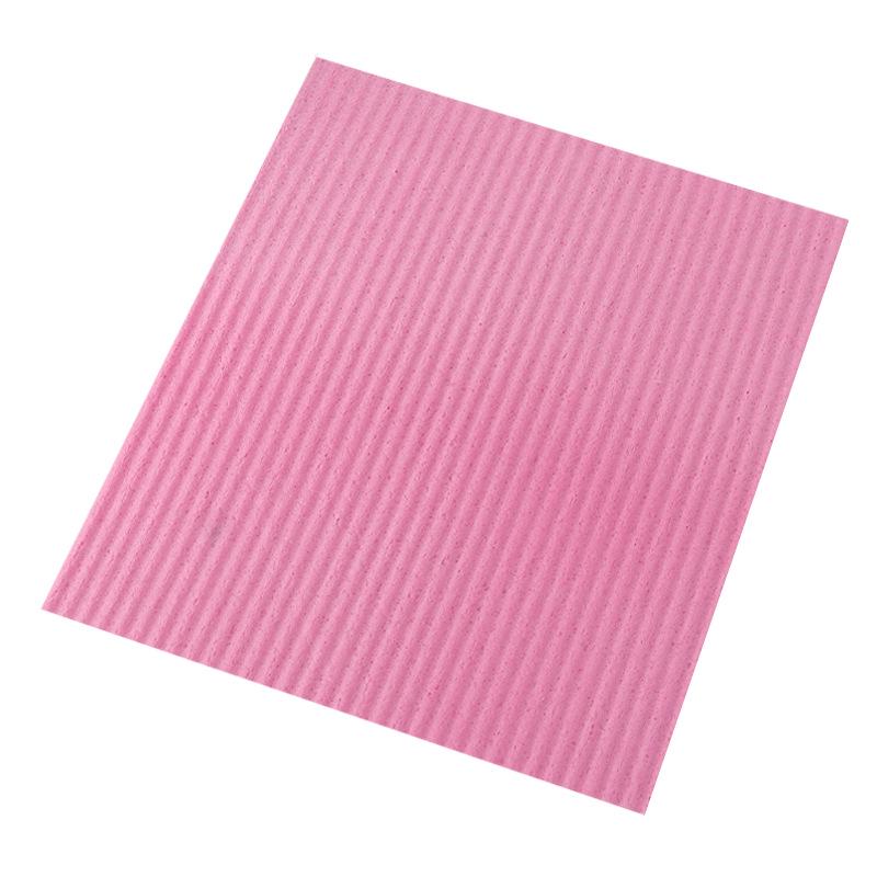 Wood Pulp Cotton Dishcloth & Sponge Set - Non-Marking, Absorbent, Durable for Kitchen Use