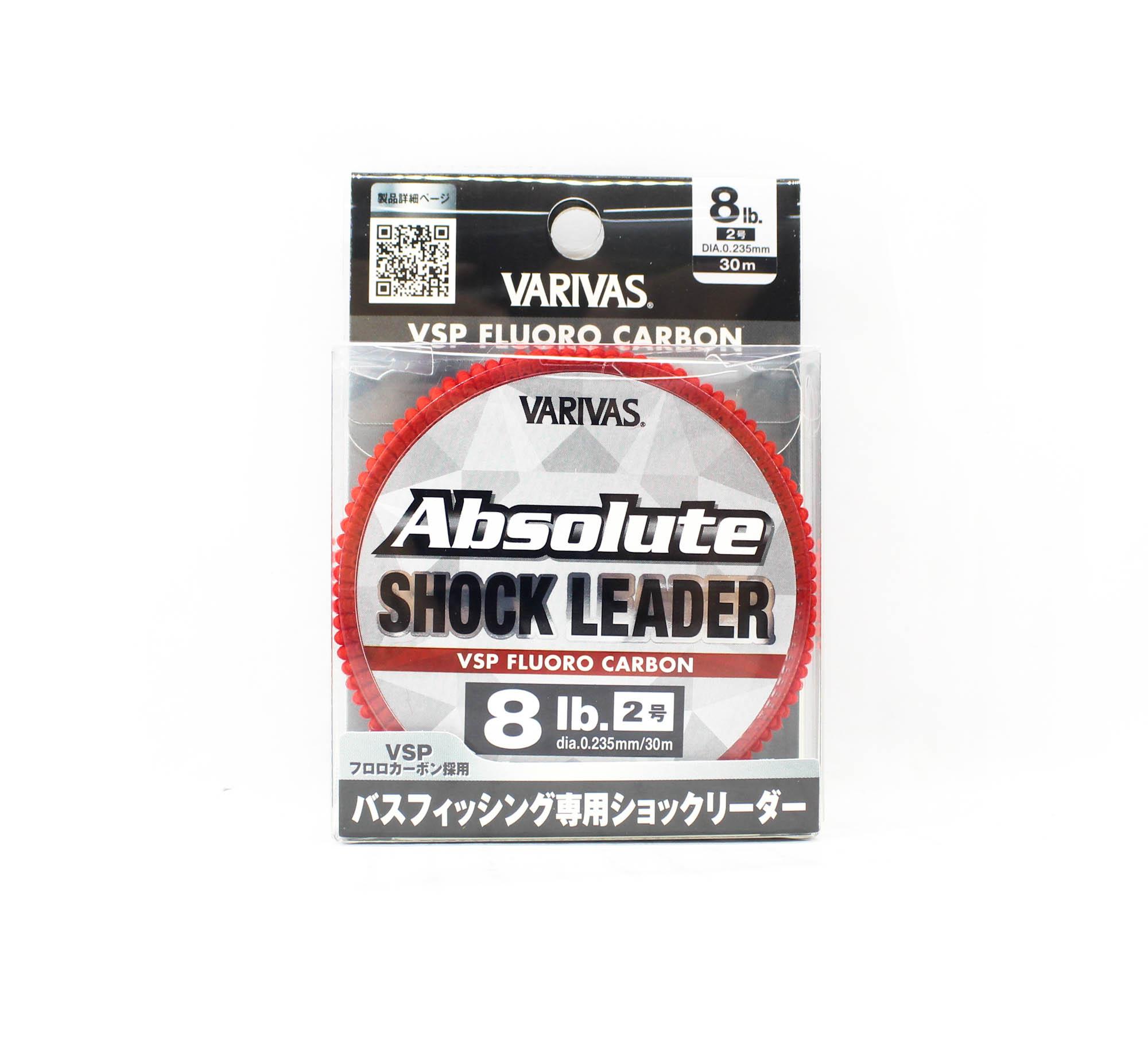 

Varivas Флюорокарбон Absolute VSP Леска-шоклидер 30м 8lb (0266) чистый