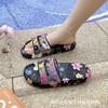 High-quality Summer Slippers Indoor Anti Slip Home for Couples Soft Soled Outdoor Cool Slippers Soft Soled Bathroom Women Shoes