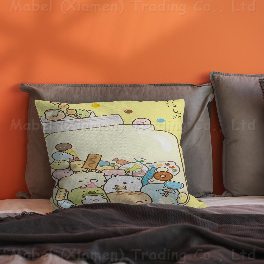 Japan Anime Sumikko Gurashi Pillow Gift Home Office Decoration Pillow Bedroom Sofa Car Cushion CoverPillow Case